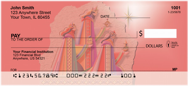We Three Kings Personal Checks | ZXMS-35