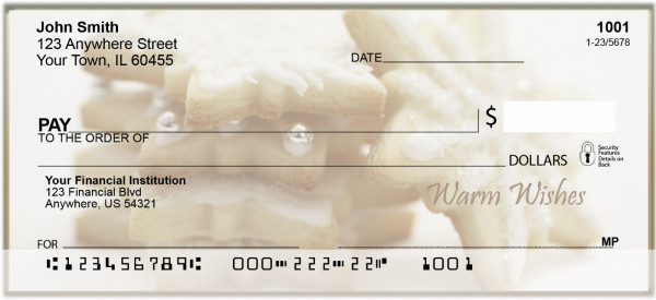 Christmas Cookies Personal Checks | ZXMS-40