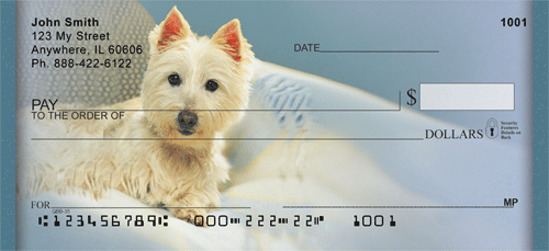 Adorable Cairn Terriers Personal Checks
